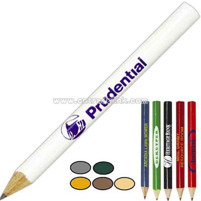 Round golf pencil