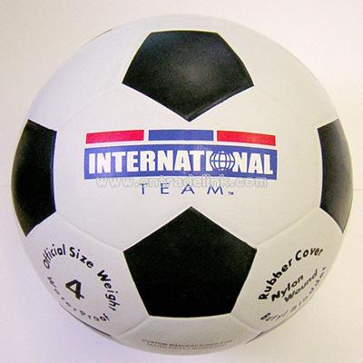 Rubber Soccerball, Smooth Surface