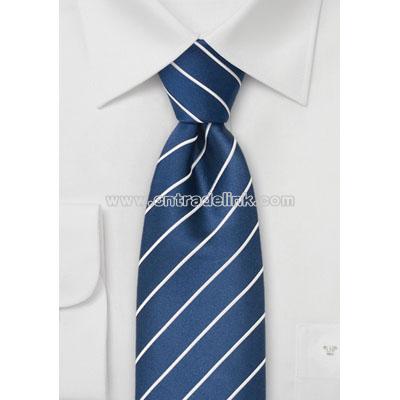 Sapphire blue Silk Neckties