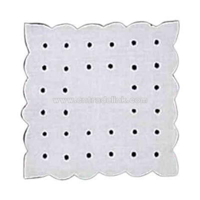 Scallop dots coaster napkin