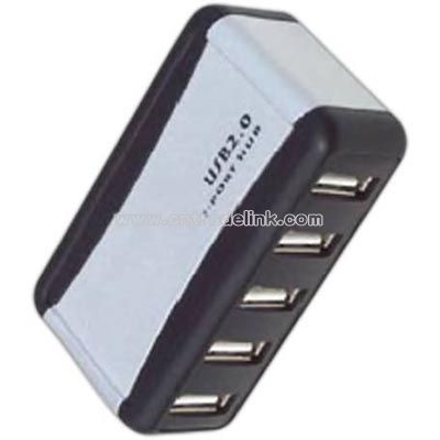 Seven port box shaped USB HUB