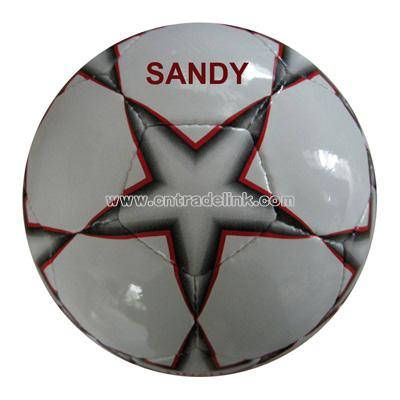 Shine PU Leather Handsewn Soccer Ball Size