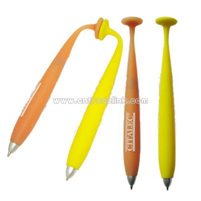 Silicon Ball Pen with Magnetic Function