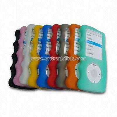 Silicone Case with Hand Style for iPod Nano 4G