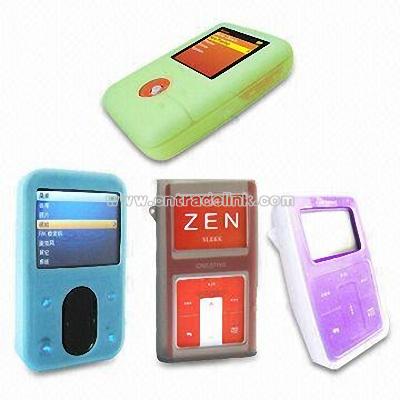 Silicone skin case for Multimedia Player
