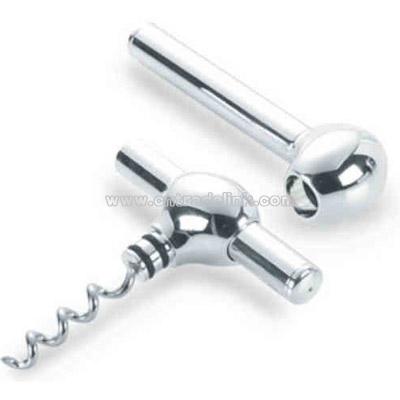 Silver corkscrew