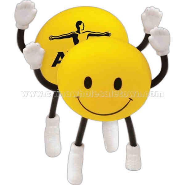 Smile Face Stick People Stress Reliever