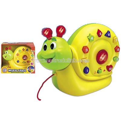 Snail Toy with Batteries-Spanish/English