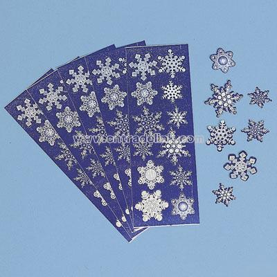 Snowflake Prism Sticker Sheets