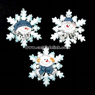 Snowflake Resin Ornament