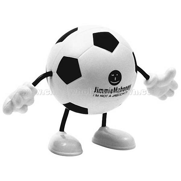 Soccer Figure Stress Balls