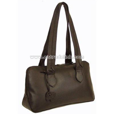 Soft Leather Shoulder Handbag
