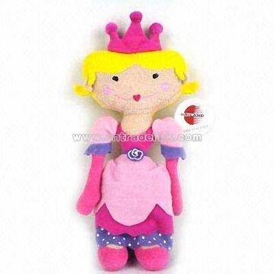 Soft Plush Baby Girl Doll