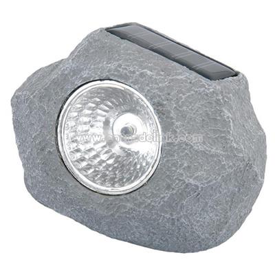 Solar Stone Lamp