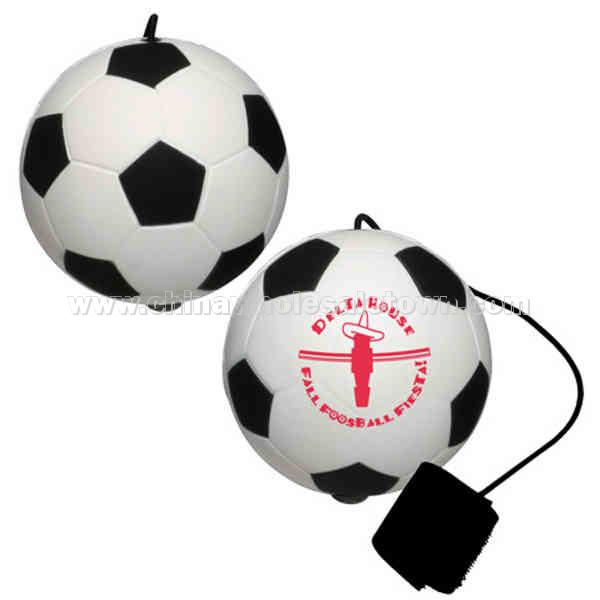 Sport Soccer Ball Shape Stress Reliever Yo-yo