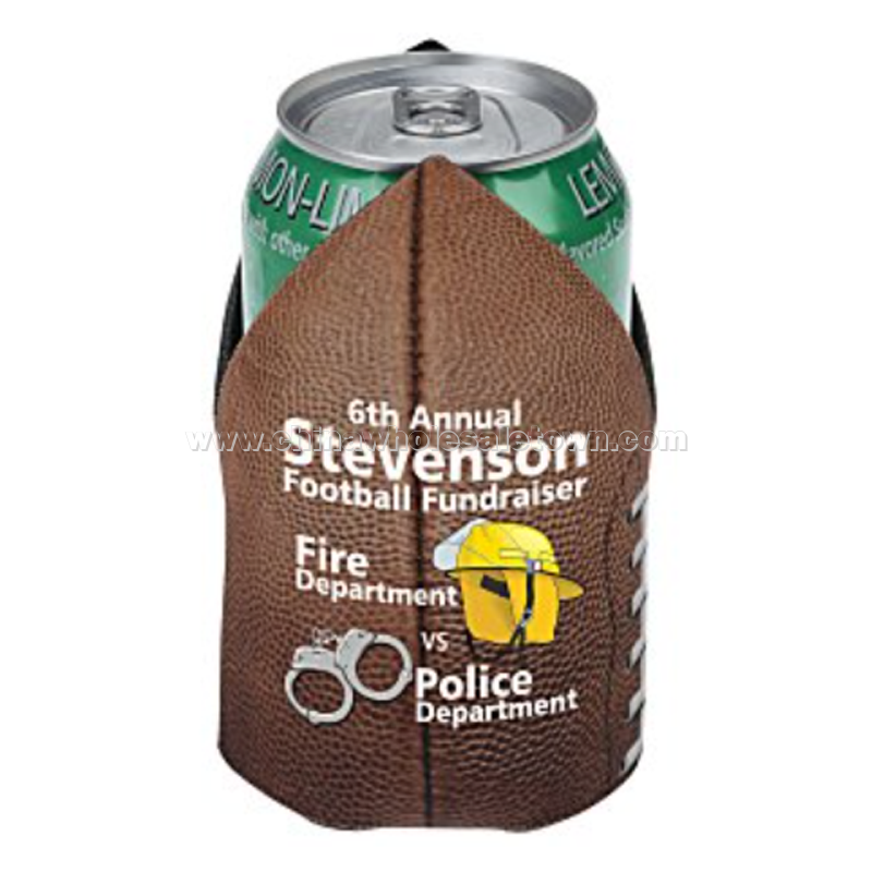 Sports Action Pocket Can Holder - Football