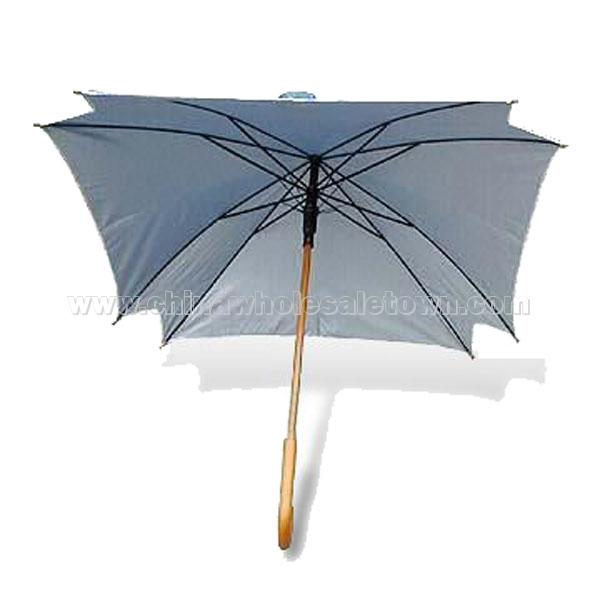 Square-Shaped Umbrella