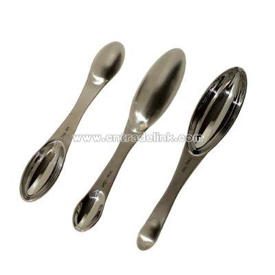 Stainless Steel Double-Ended Measuring Spoons