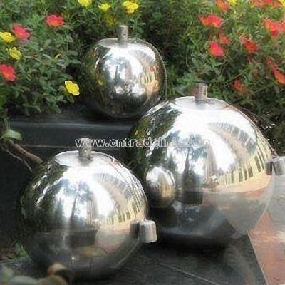 Stainless Steel Garden Tabletop Oil Lamp