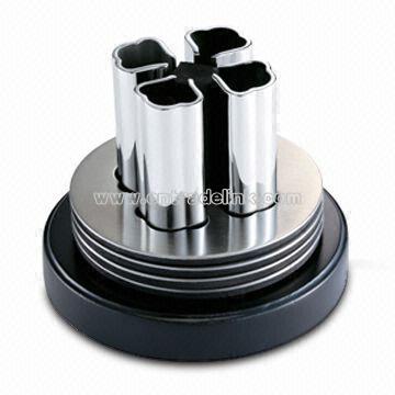 Stainless Steel and Zinc-alloy Coasters