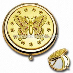 Stainless steel butterfly mirror