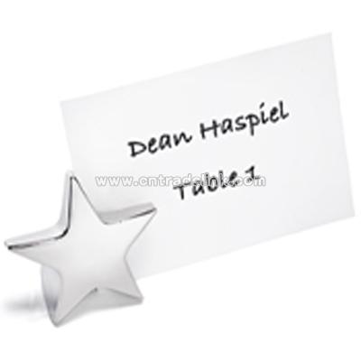 Standing Star Place Card Holders