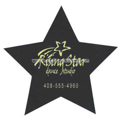 Star Shape Recycled rubber coaster