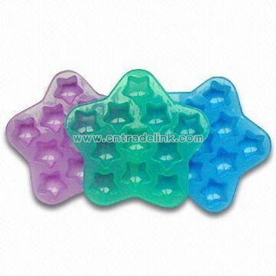 Star Shaped Silicone Ice Cube Tray