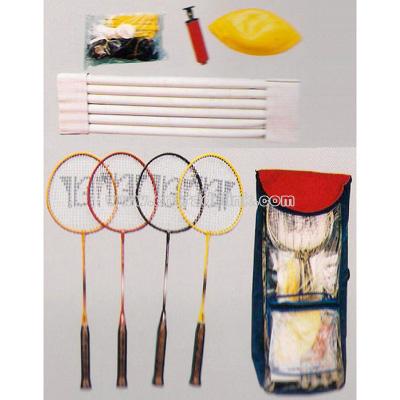 Steel Badminton Set