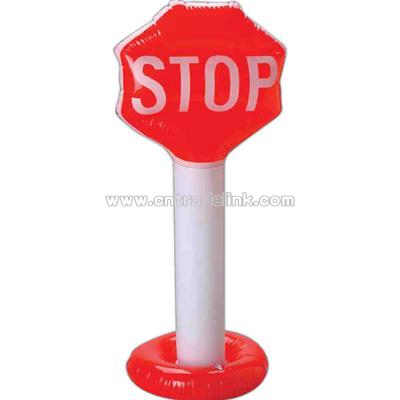 Stop sign inflatable