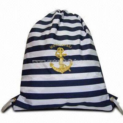 String Bag with Sailor Design