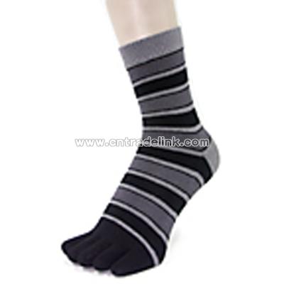 Stripe Toe Socks