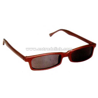 Stylish plastic frames sunglasses