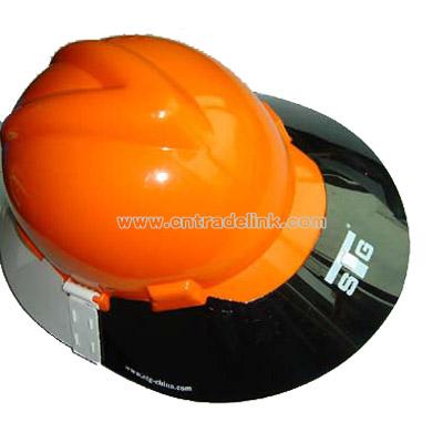Sun Shield Safety Helmet