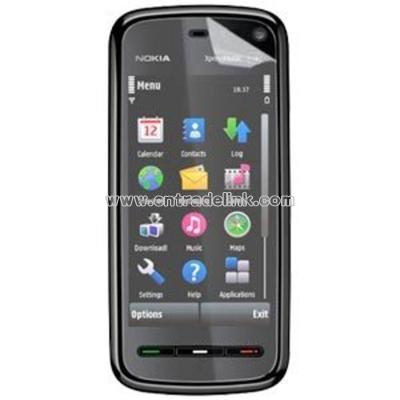 Super Clear Screen Protector Film with Cleaning Cloth for Nokia XpressMusic 5800-Clear