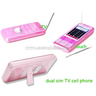 TV Mobile Phone with Dual SIM Dual Standby