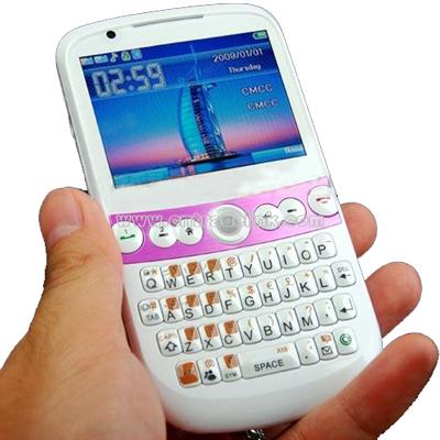 TV Qwerty Mobile Phone with Quad Band