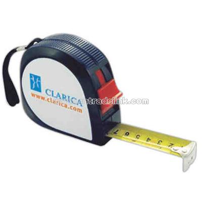 Tape measure with large 25 mm blade.