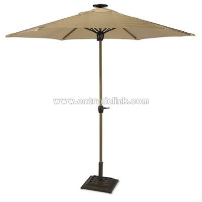 The Solar Powered Lighted Patio Umbrella