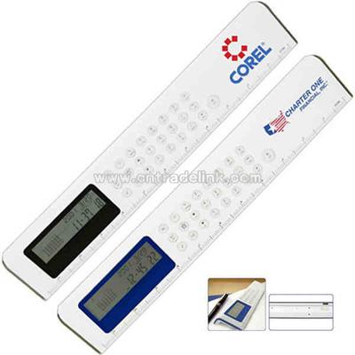 Thin biodegradable plastic ruler calculator
