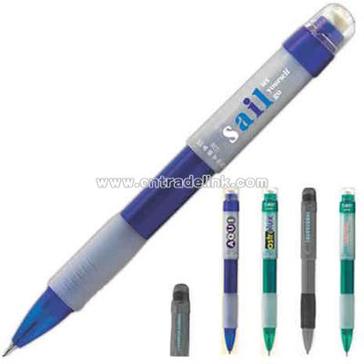 Three-in-one multi functional ballpoint pen