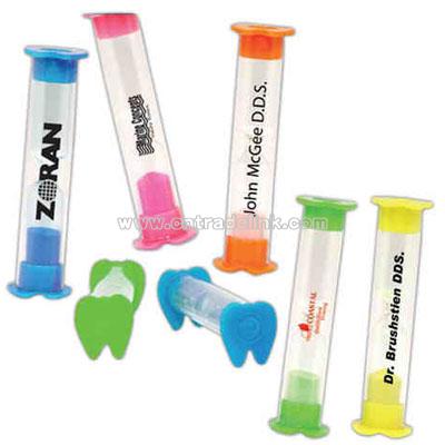 Three minute tooth shaped timers