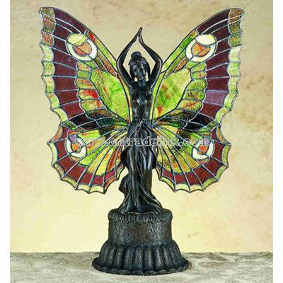 Tiffany Butterfly Lady Lamp