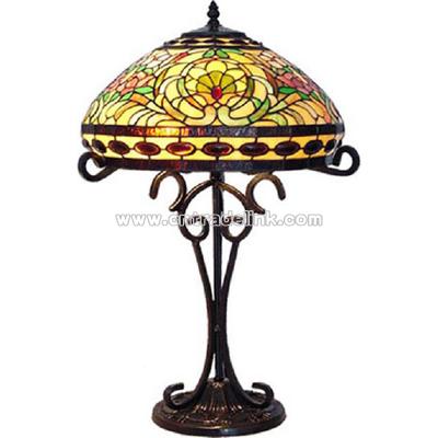 Tiffany Table Lamp Dark Bronze