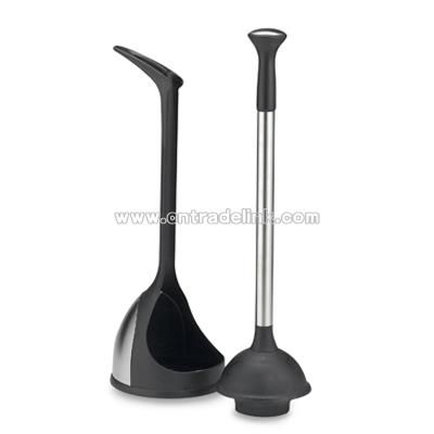 Toilet Plunger and Holder