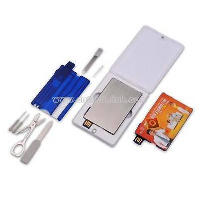 Tool Card USB Flash Driver with Colorful Printing