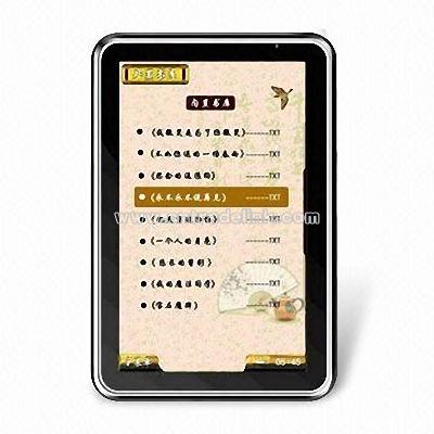 Touchscreen 5 inch  Learning E book Reader