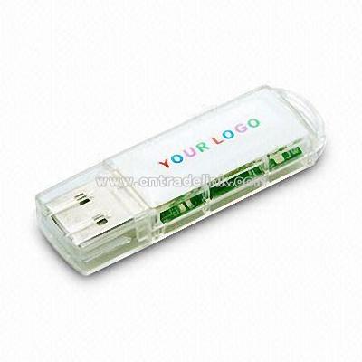 Transparent USB Flash Memory Stick