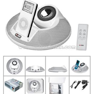 Travel Ipod Speaker with Remote Control