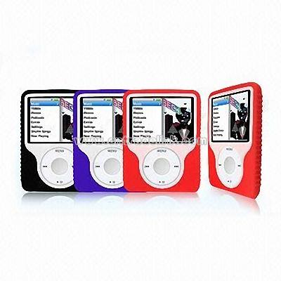 Twin-color Silicon Skins Cases for iPod Nano 3G